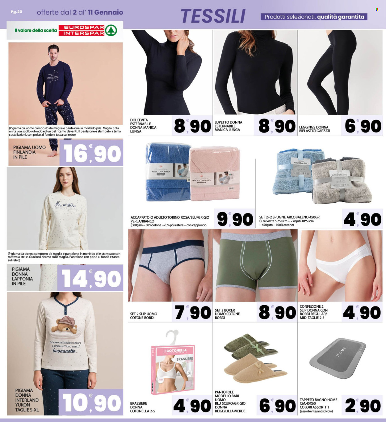Volantino Eurospar - 2/1/2026 - 11/1/2026. Pagina 20