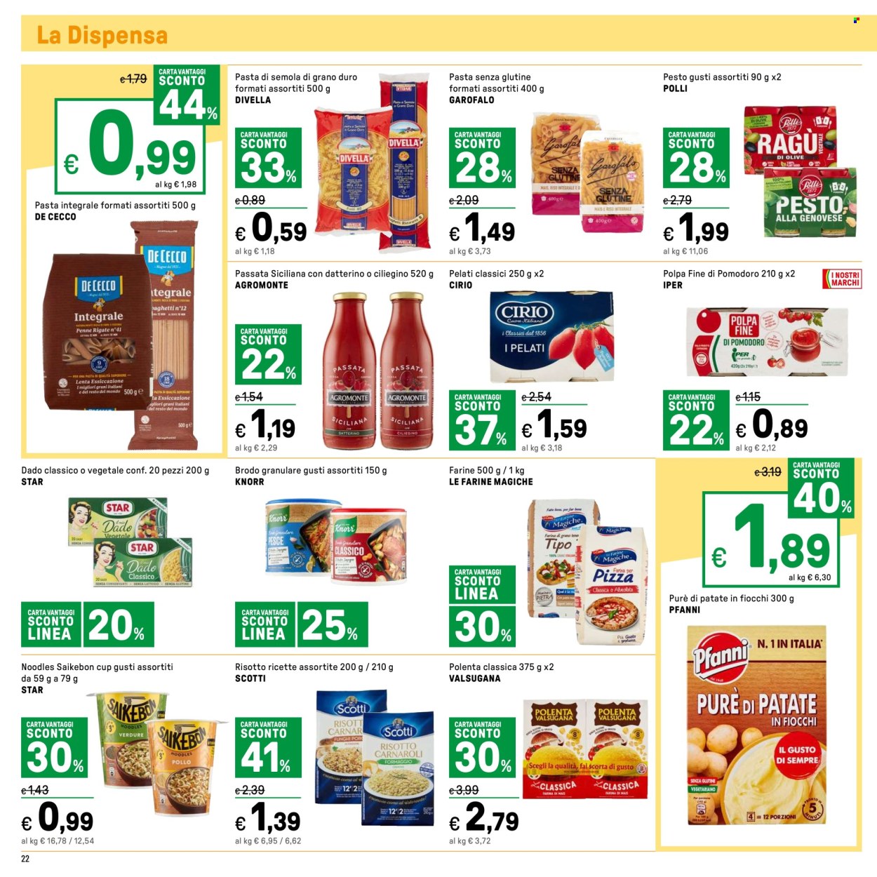 Volantino Iper, La grande i - 7/1/2026 - 18/1/2026. Pagina 22