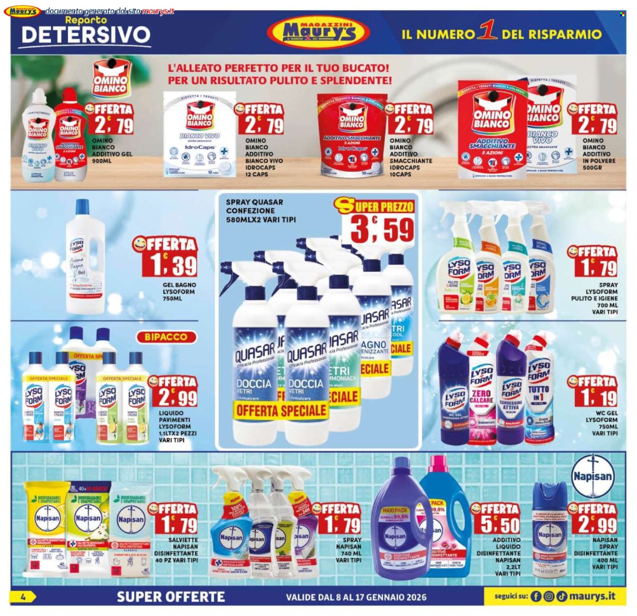 Volantino Maury's - 8/1/2026 - 17/1/2026. Pagina 4