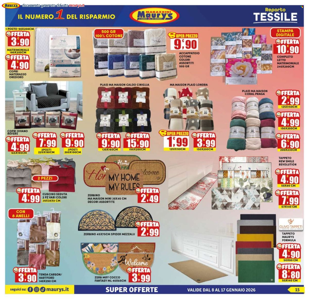 Volantino Maury's - 8/1/2026 - 17/1/2026. Pagina 15
