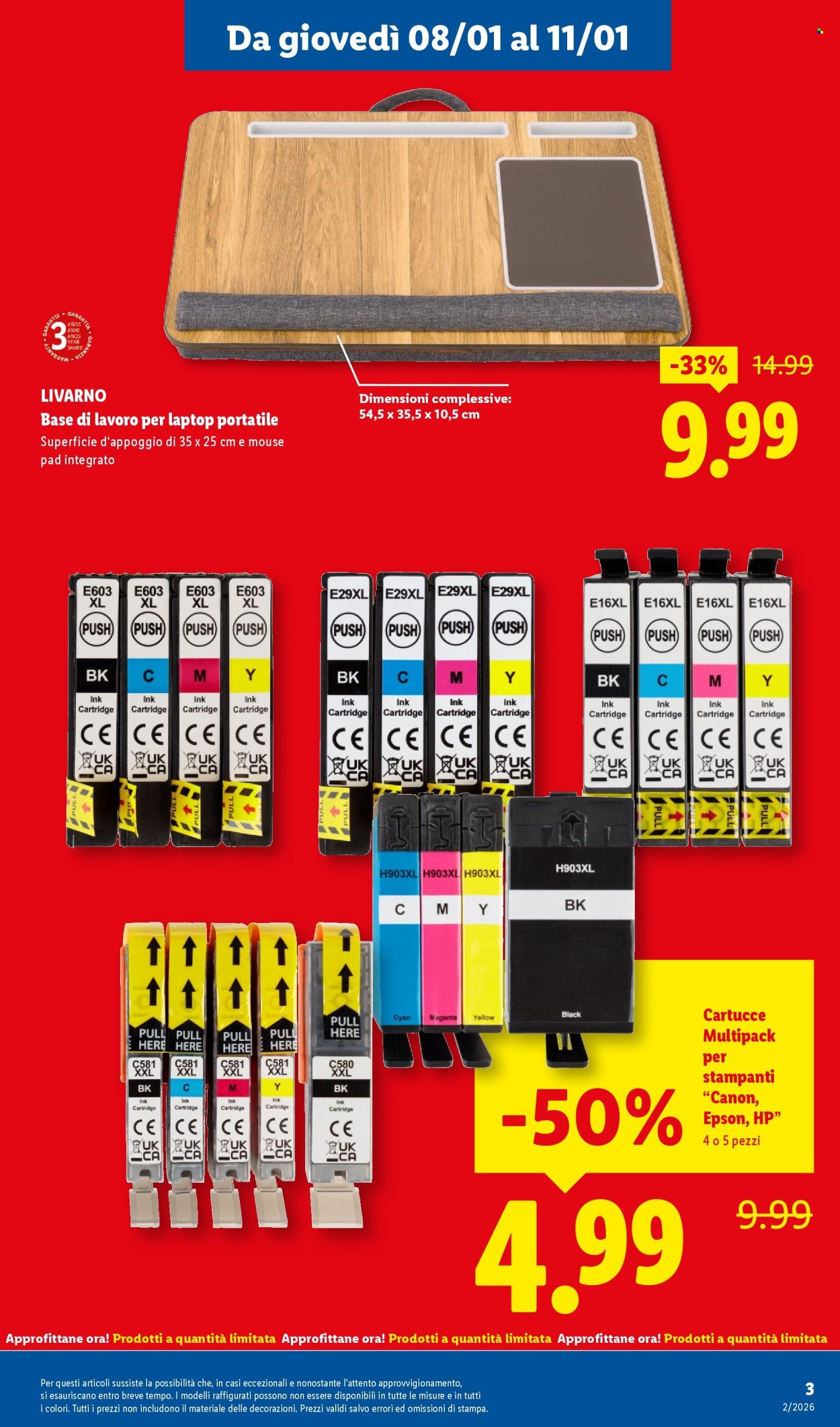 Volantino Lidl - 8/1/2026 - 11/1/2026. Pagina 3