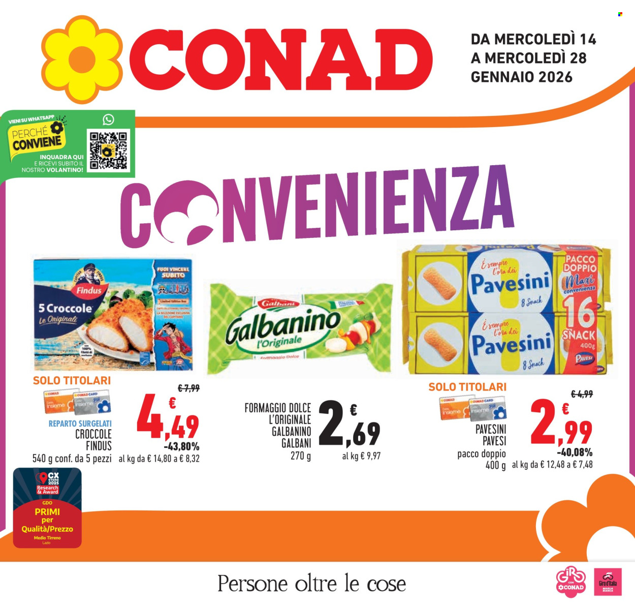 Volantino Conad - 14/1/2026 - 28/1/2026. Pagina 1