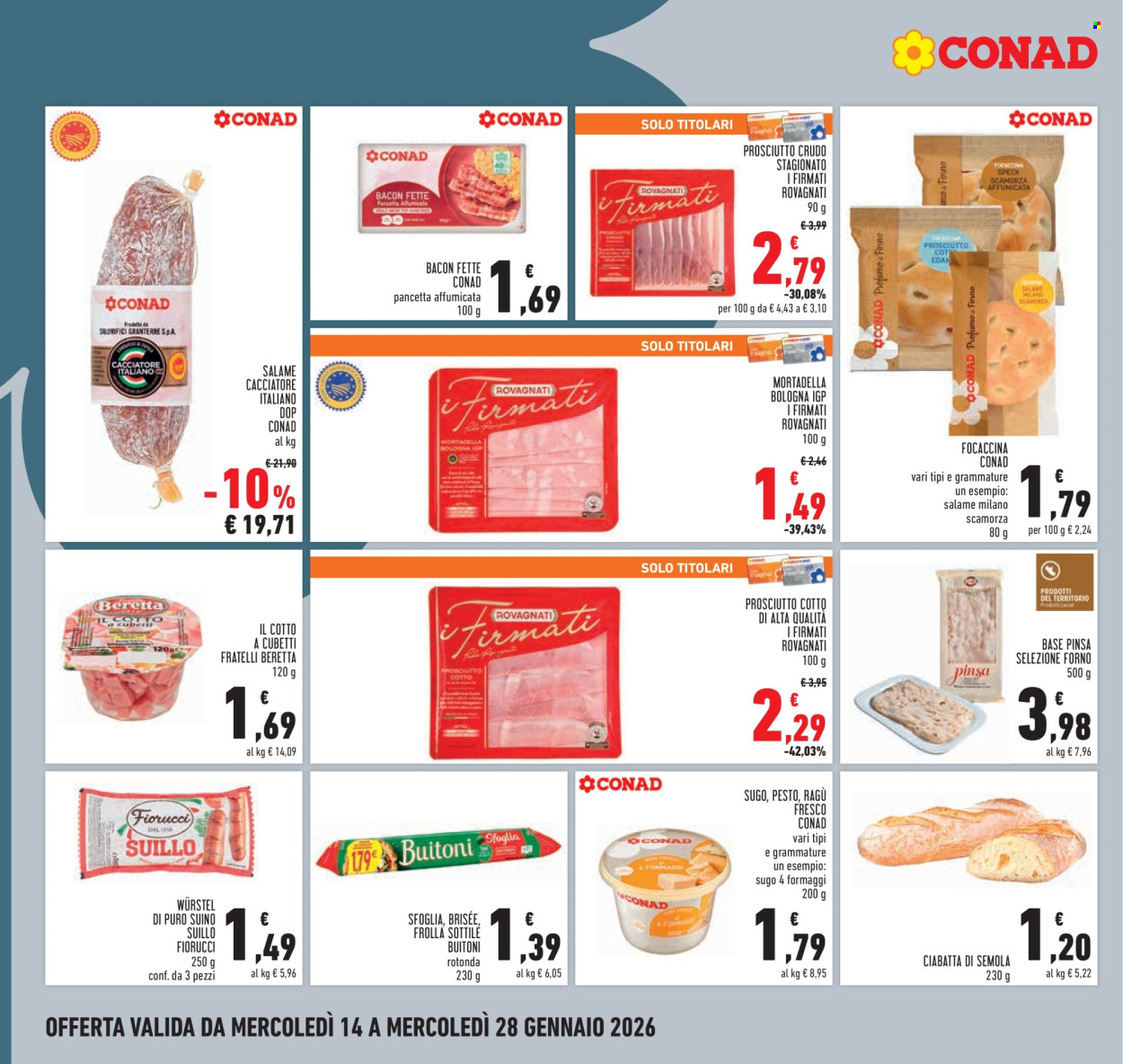 Volantino Conad - 14/1/2026 - 28/1/2026. Pagina 8