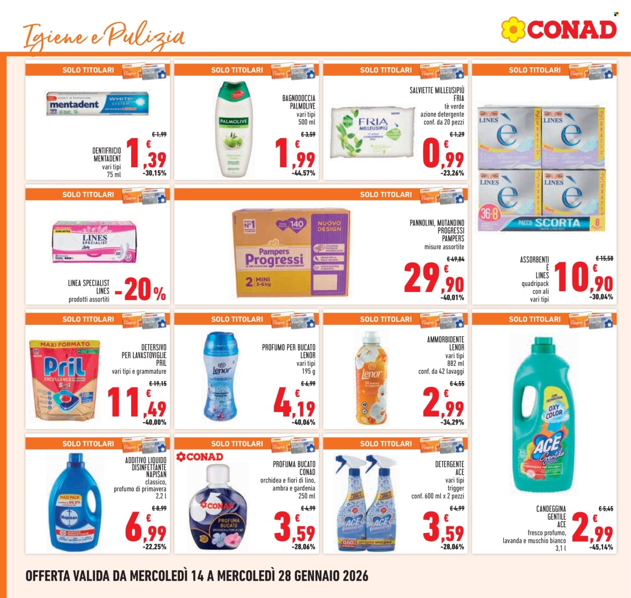 Volantino Conad - 14/1/2026 - 28/1/2026. Pagina 24