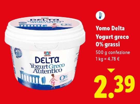 Yomo Delta Yogurt greco 0% grassi