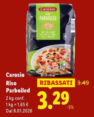 Carosio Riso parboiled