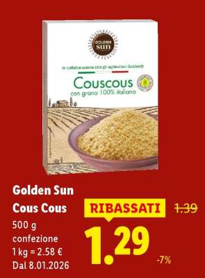 Golden Sun Cous Cous
