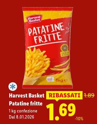 Harvest Basket Patatine fritte