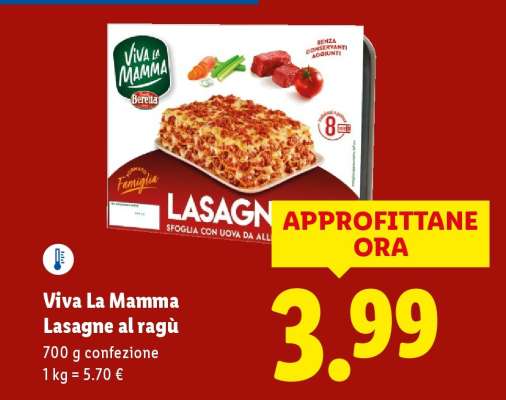 Viva la Mamma Lasagne al ragù