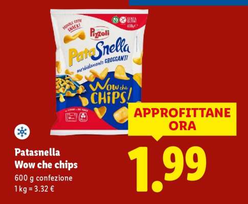 Patasnella WOW che Chips