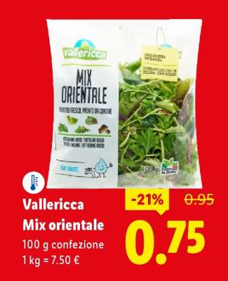 Vallericca Mix orientale
