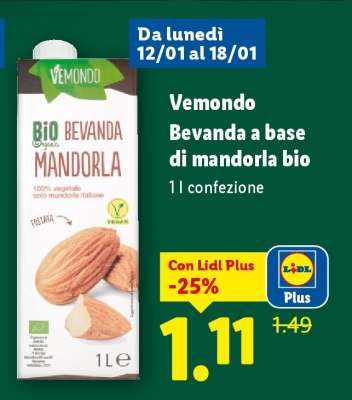Vemondo Bevanda a base di mandorla bio