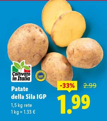 Patate della Sila IGP
