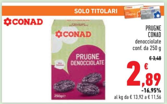 PRUGNE CONAD