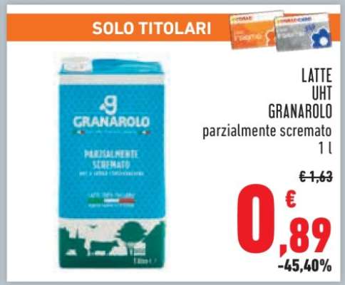 Latte UHT Granarolo