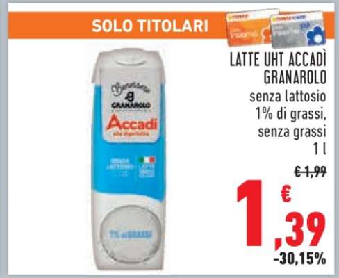 LATTE UHT ACCADI GRANAROLO