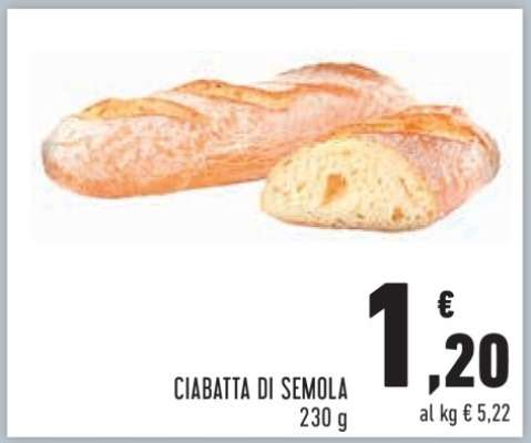 Ciabatta Di Semola