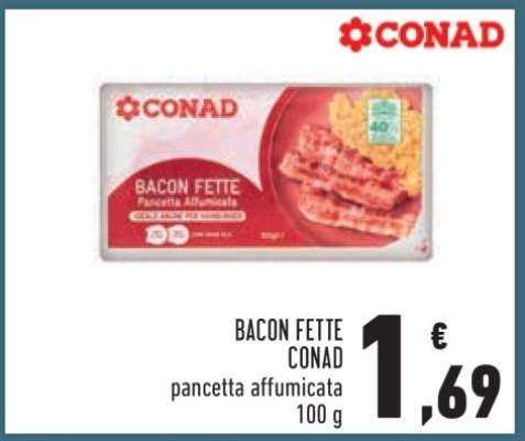 BACON FETTE CONAD