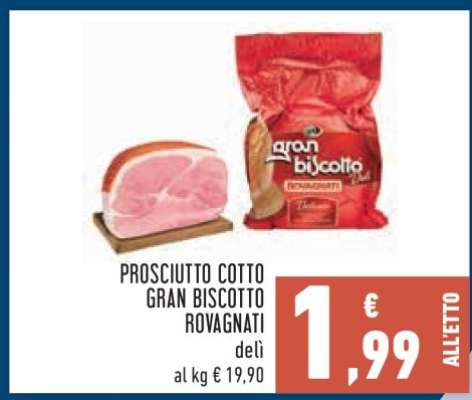 Prosciutto Cotto Gran Biscotto Rovagnati