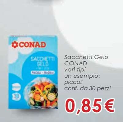 Sacchetti gelo CONAD