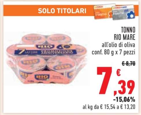 TONNO RIO MARE
