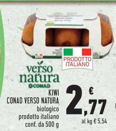 KIWI CONAD VERSO NATURA