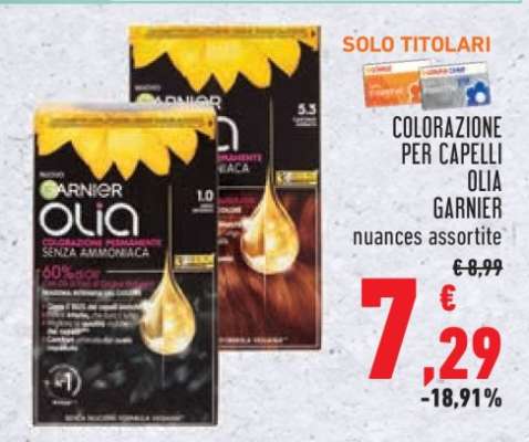 Colorazione per capelli Olia Garnier
