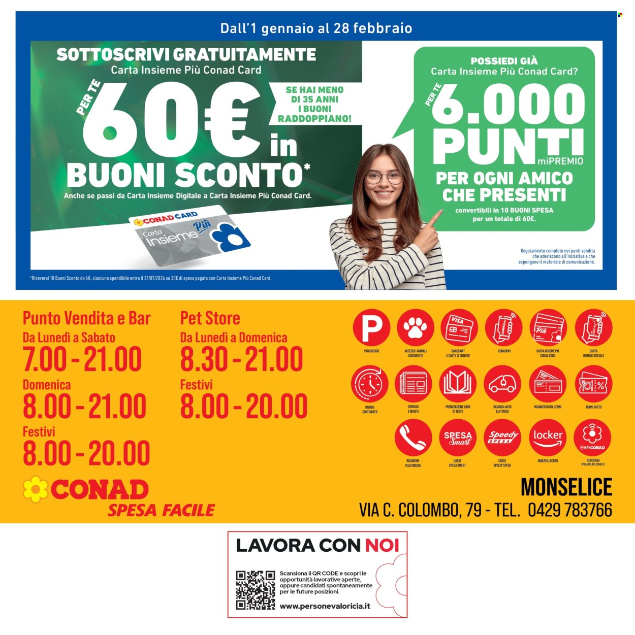 Volantino Spesa Facile Conad - 7/1/2026 - 31/1/2026. Pagina 8