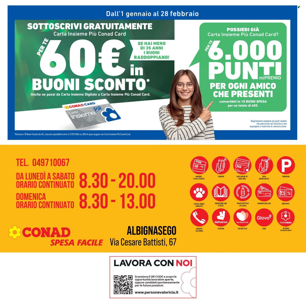 Volantino Spesa Facile Conad - 7/1/2026 - 31/1/2026. Pagina 8