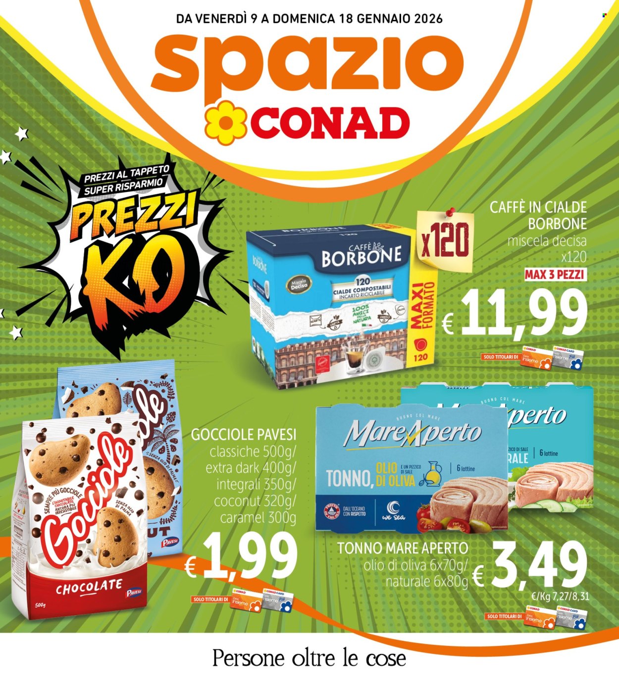 Volantino Spazio Conad - 9/1/2026 - 18/1/2026. Pagina 1