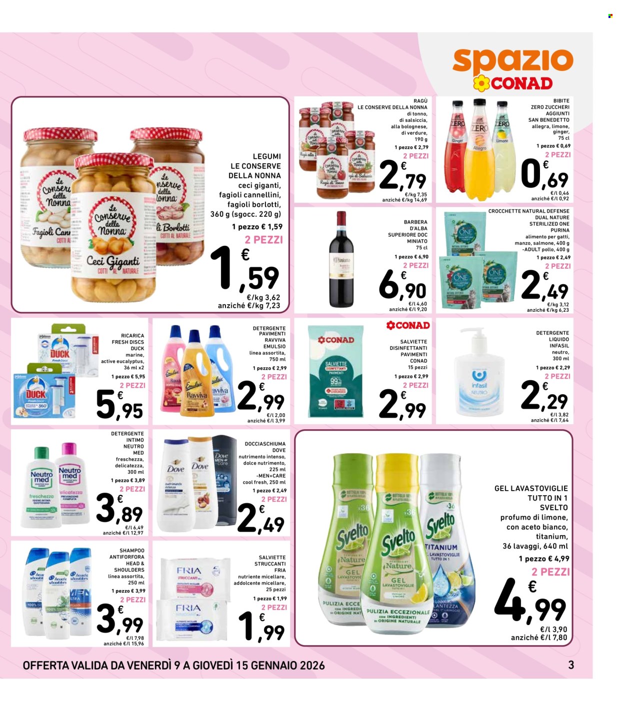 Volantino Spazio Conad - 9/1/2026 - 15/1/2026. Pagina 3