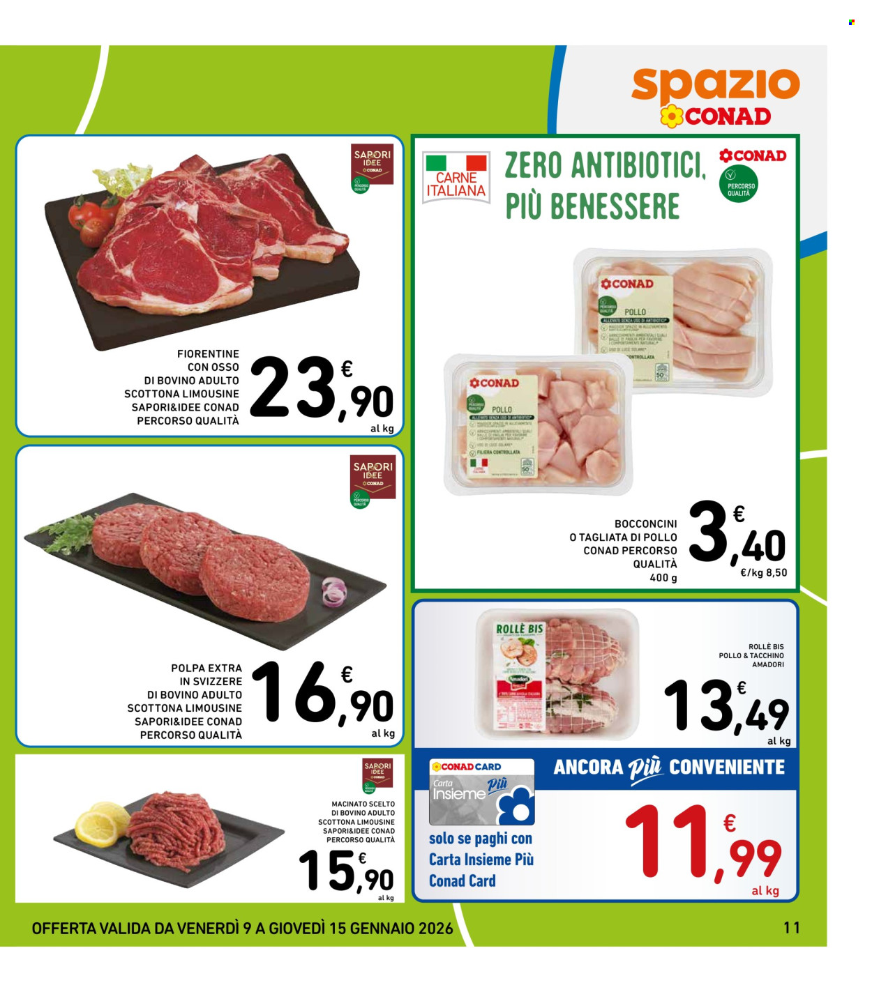 Volantino Spazio Conad - 9/1/2026 - 15/1/2026. Pagina 11