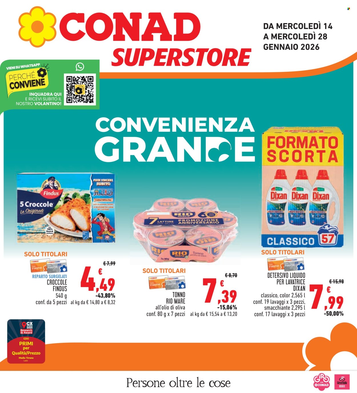 Volantino Conad - 14/1/2026 - 28/1/2026. Pagina 1