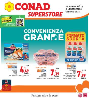 Volantino Conad - 14/1/2026 - 28/1/2026.