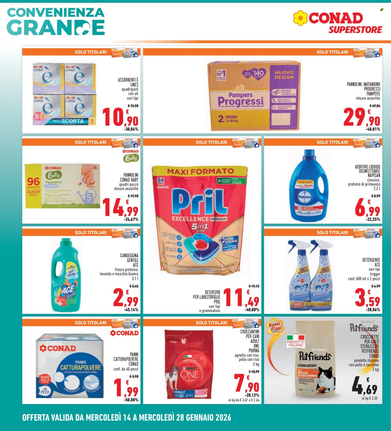 Volantino Conad - 14/1/2026 - 28/1/2026. Pagina 4