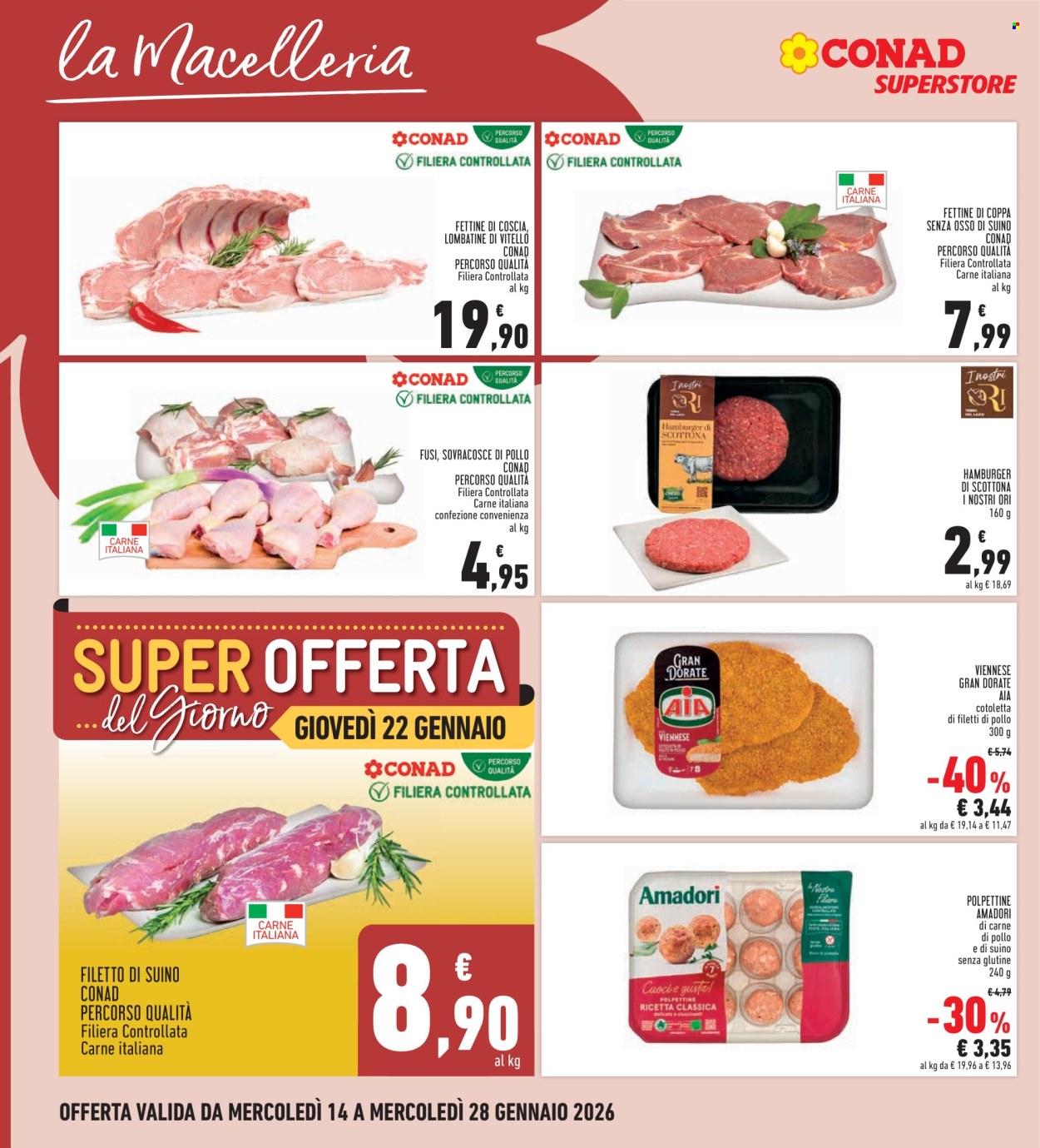 Volantino Conad - 14/1/2026 - 28/1/2026. Pagina 8