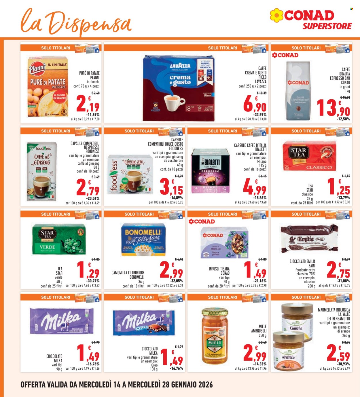 Volantino Conad - 14/1/2026 - 28/1/2026. Pagina 20