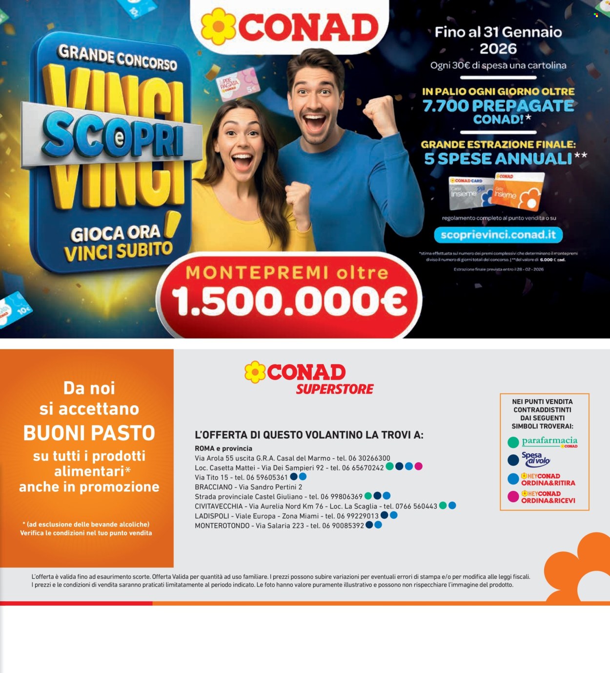 Volantino Conad - 14/1/2026 - 28/1/2026. Pagina 31
