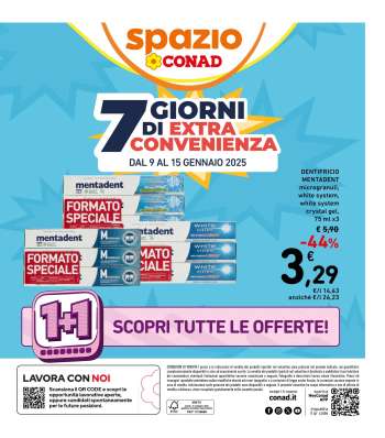 Volantino Spazio Conad - 9/1/2026 - 15/1/2026.