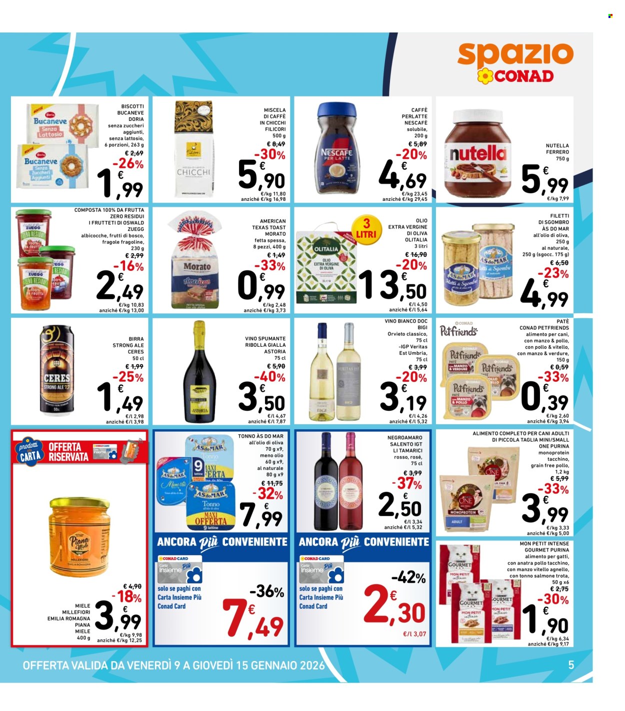 Volantino Spazio Conad - 9/1/2026 - 15/1/2026. Pagina 5