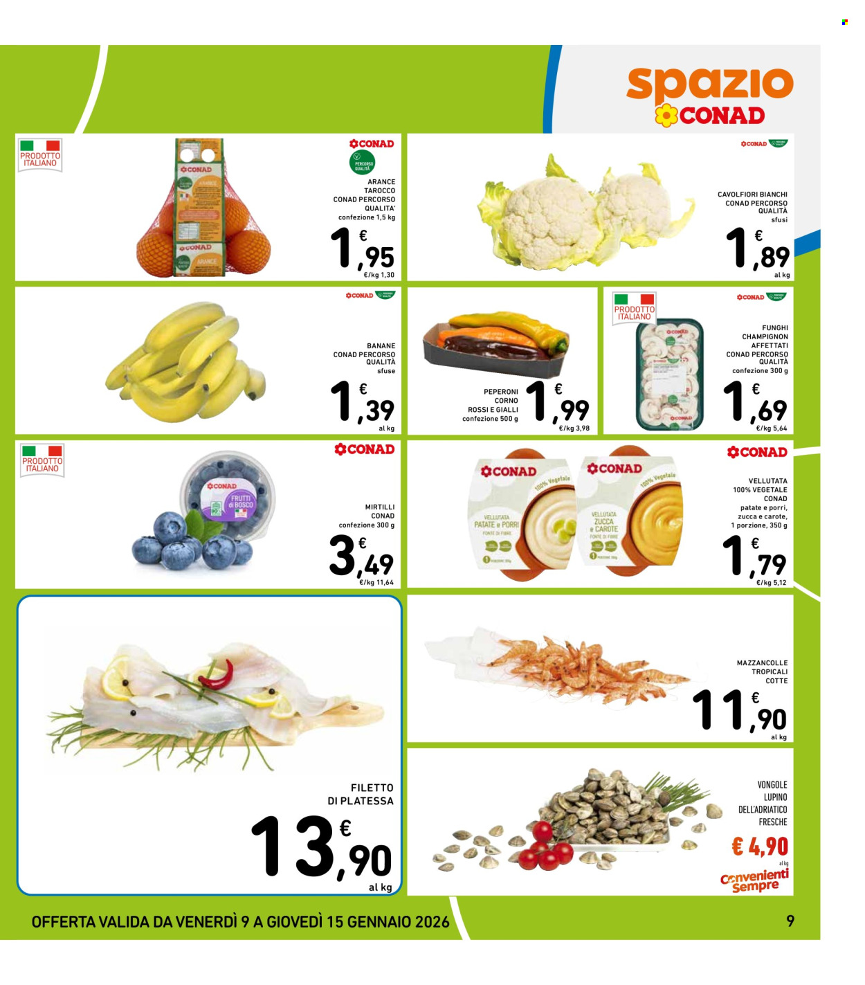 Volantino Spazio Conad - 9/1/2026 - 15/1/2026. Pagina 9