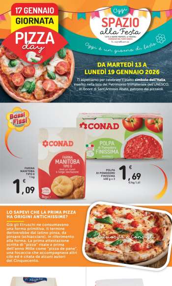 Volantino Spazio Conad - 13/1/2026 - 19/1/2026.