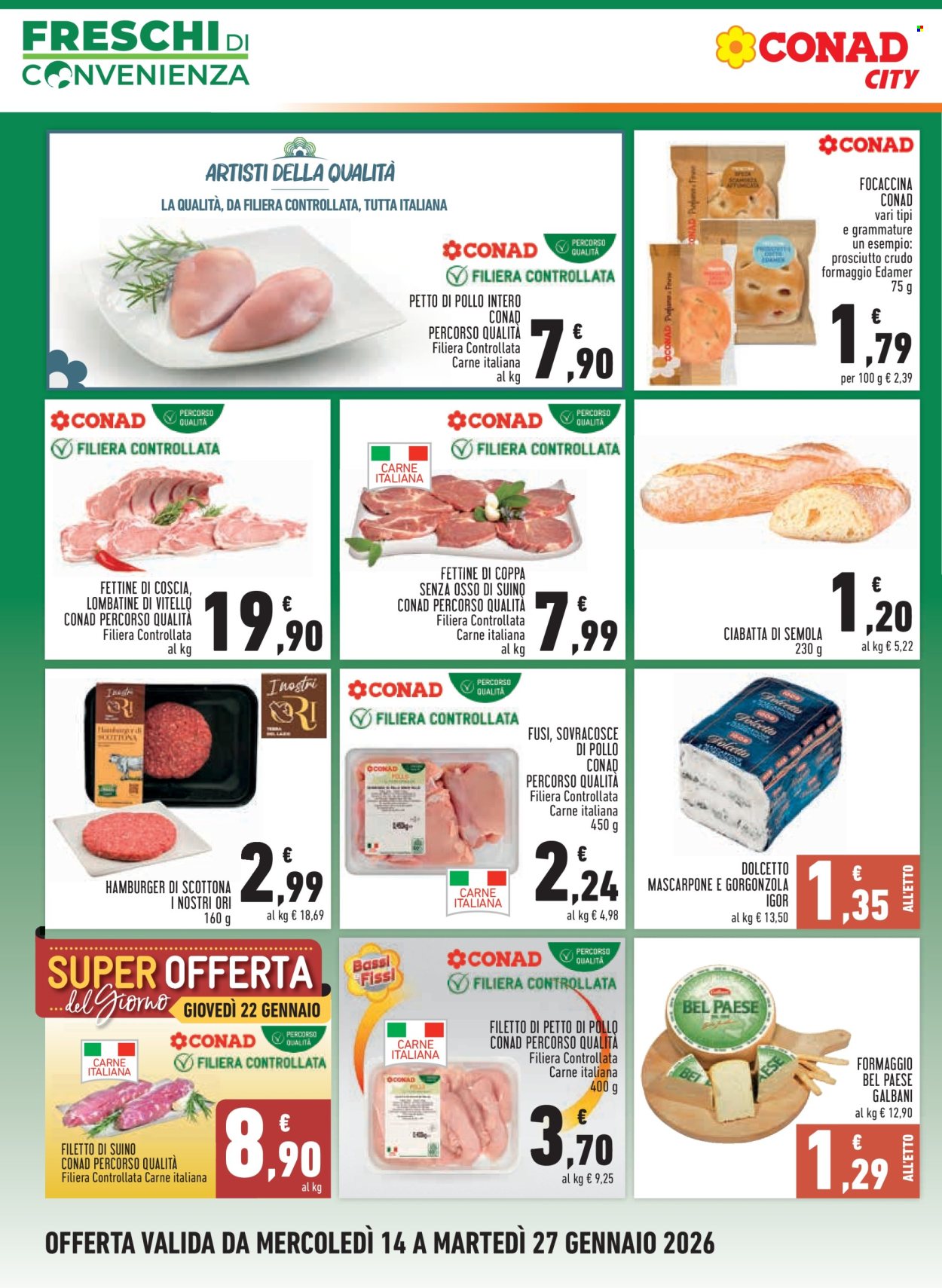 Volantino Conad - 14/1/2026 - 27/1/2026. Pagina 4