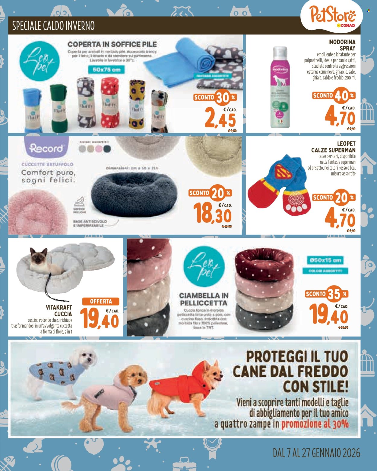 Volantino Pet Store Conad - 7/1/2026 - 27/1/2026. Pagina 7
