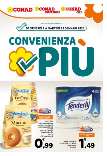 Volantino Conad - 9/1/2026 - 13/1/2026.