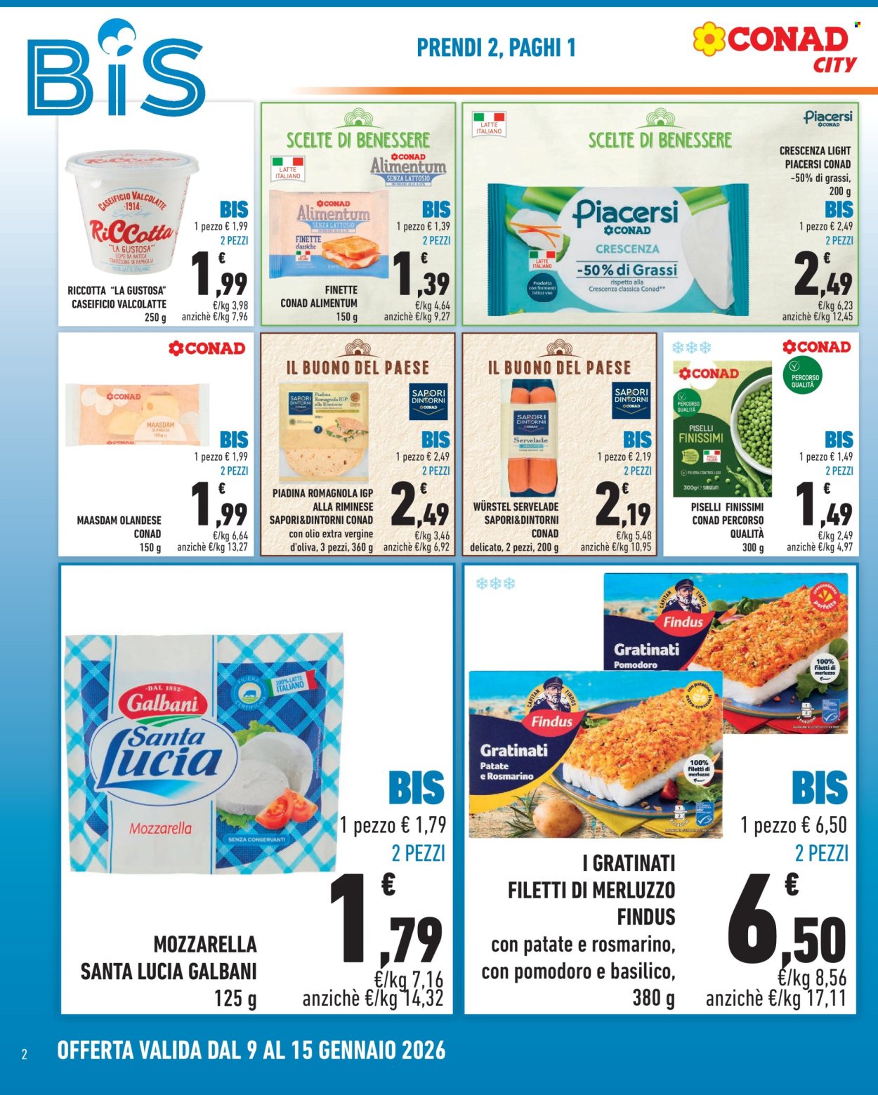 Volantino Conad City - 9/1/2026 - 15/1/2026. Pagina 2