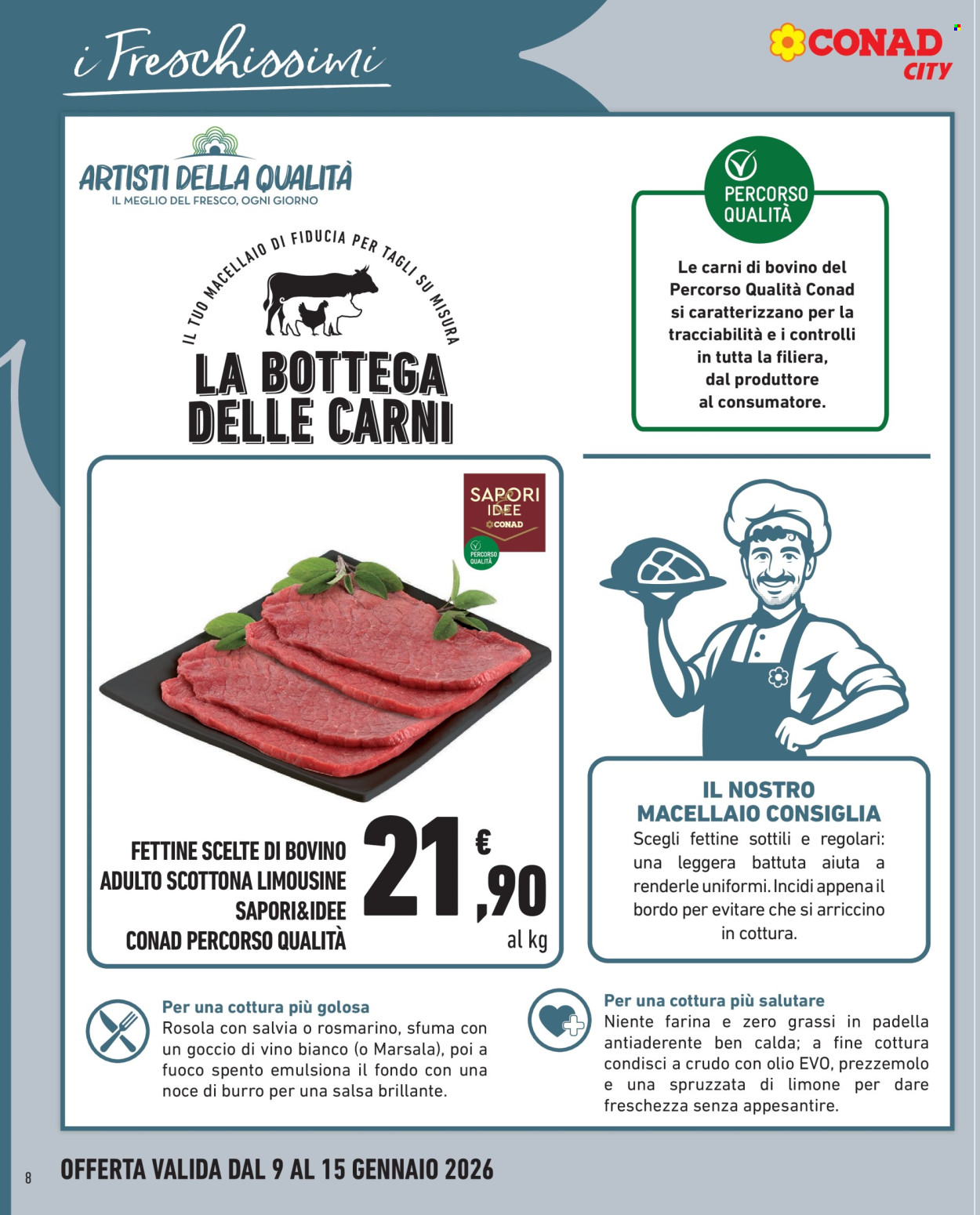 Volantino Conad - 9/1/2026 - 15/1/2026. Pagina 8