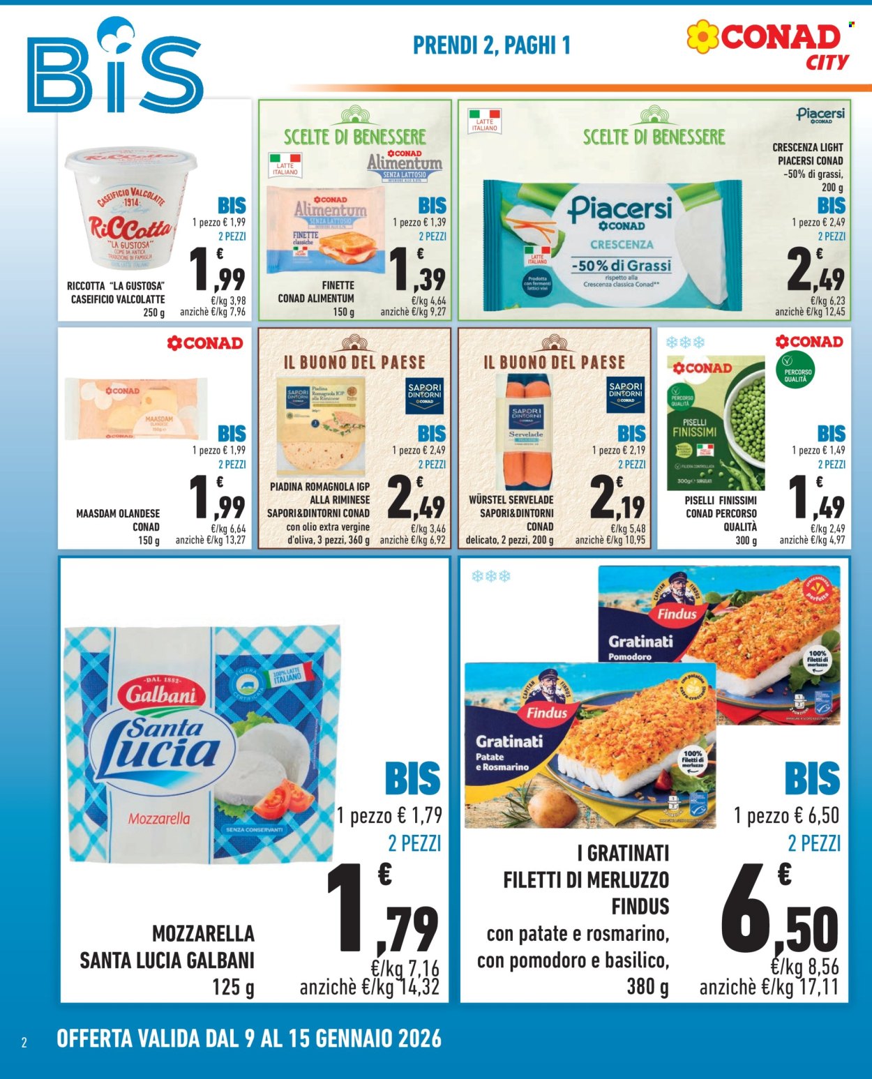 Volantino Conad City - 9/1/2026 - 15/1/2026. Pagina 2