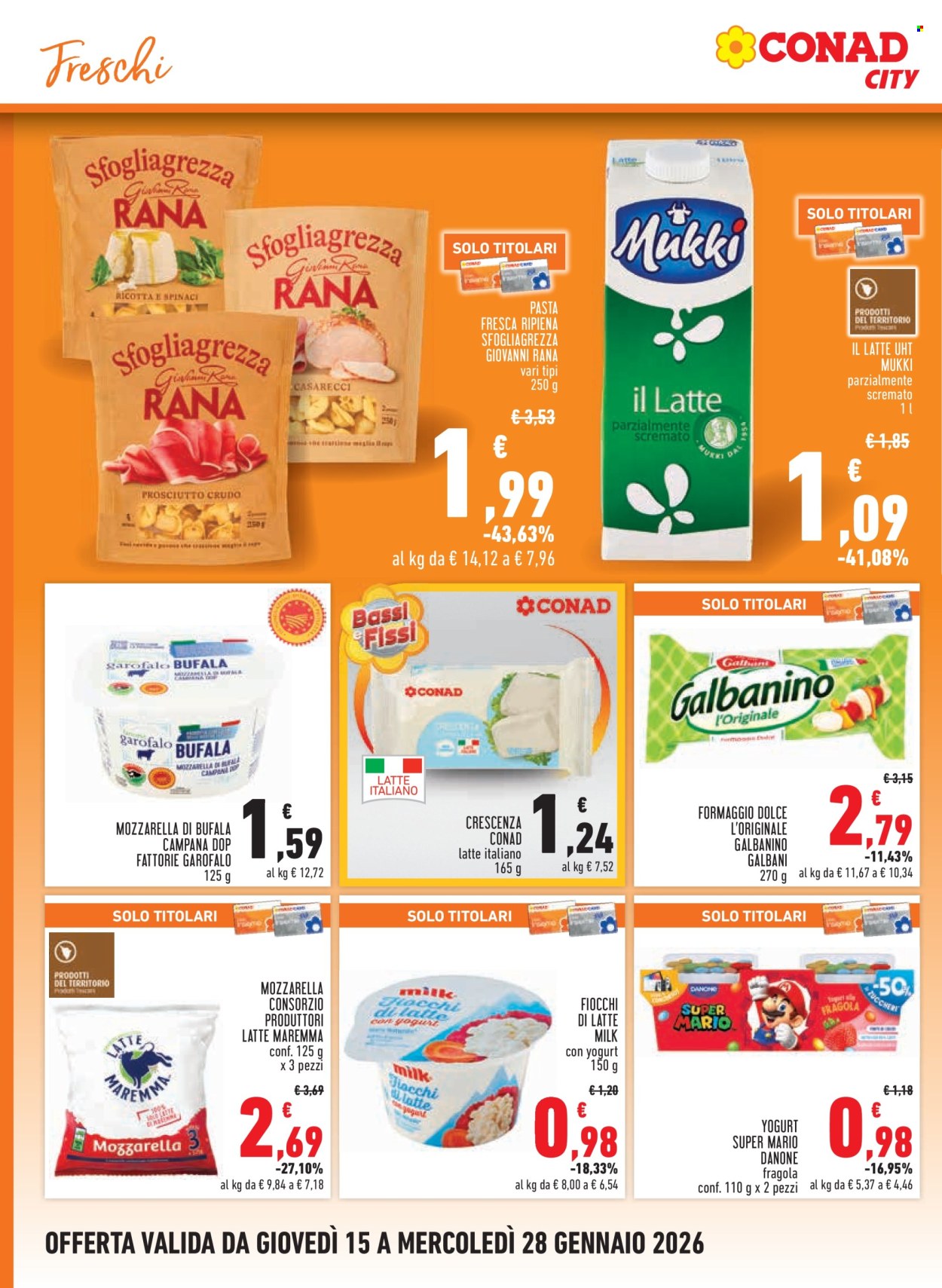Volantino Conad City - 15/1/2026 - 28/1/2026. Pagina 8