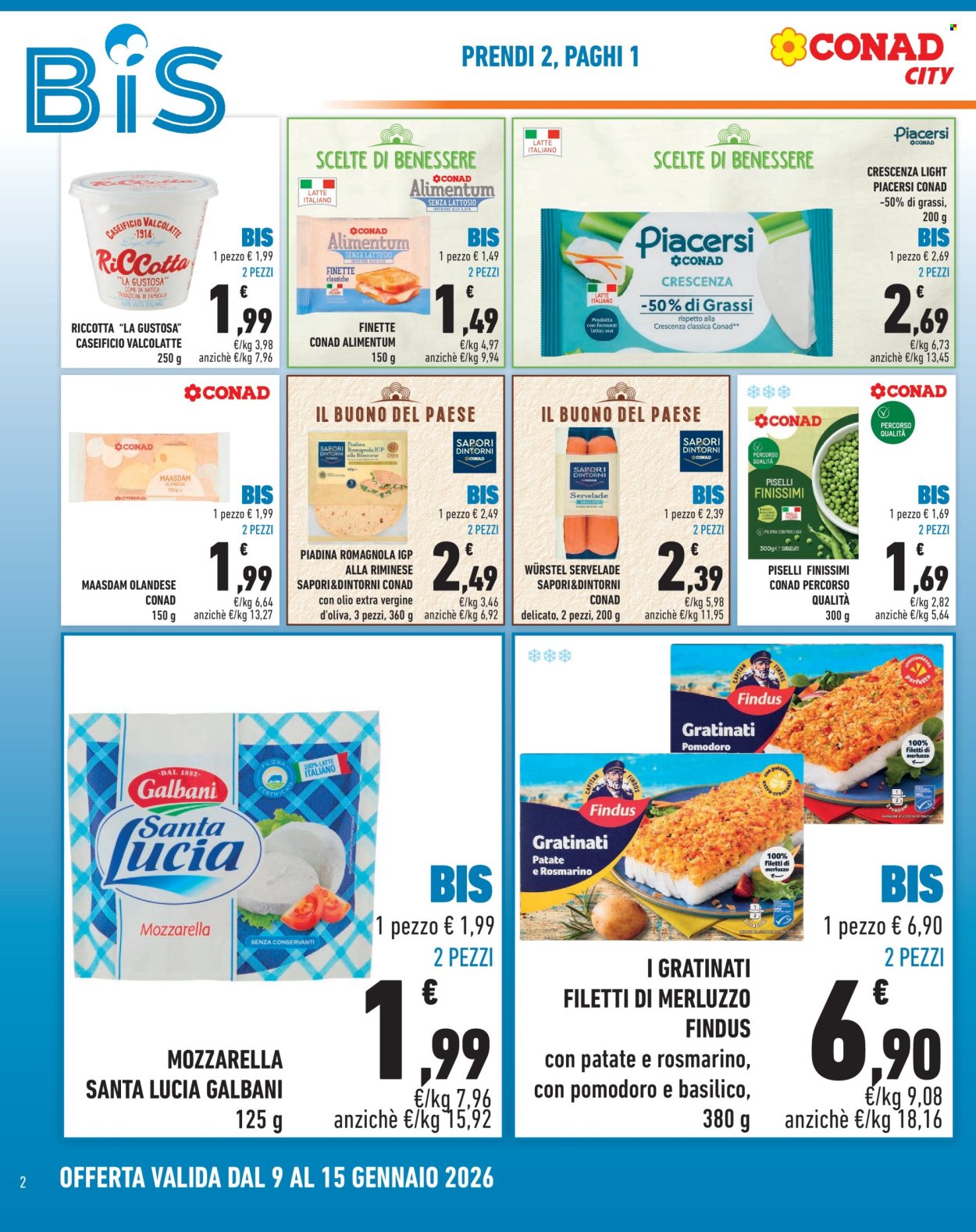 Volantino Conad City - 9/1/2026 - 15/1/2026. Pagina 2